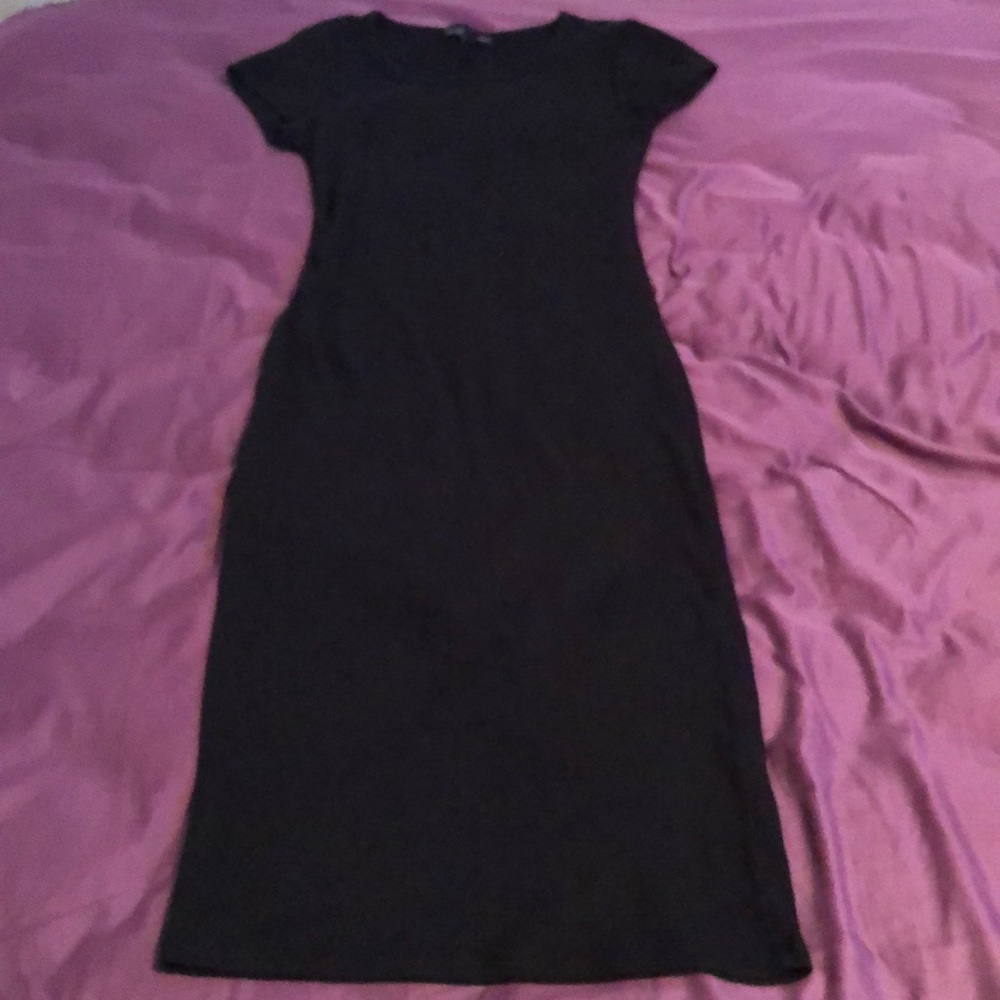 Black sun dress